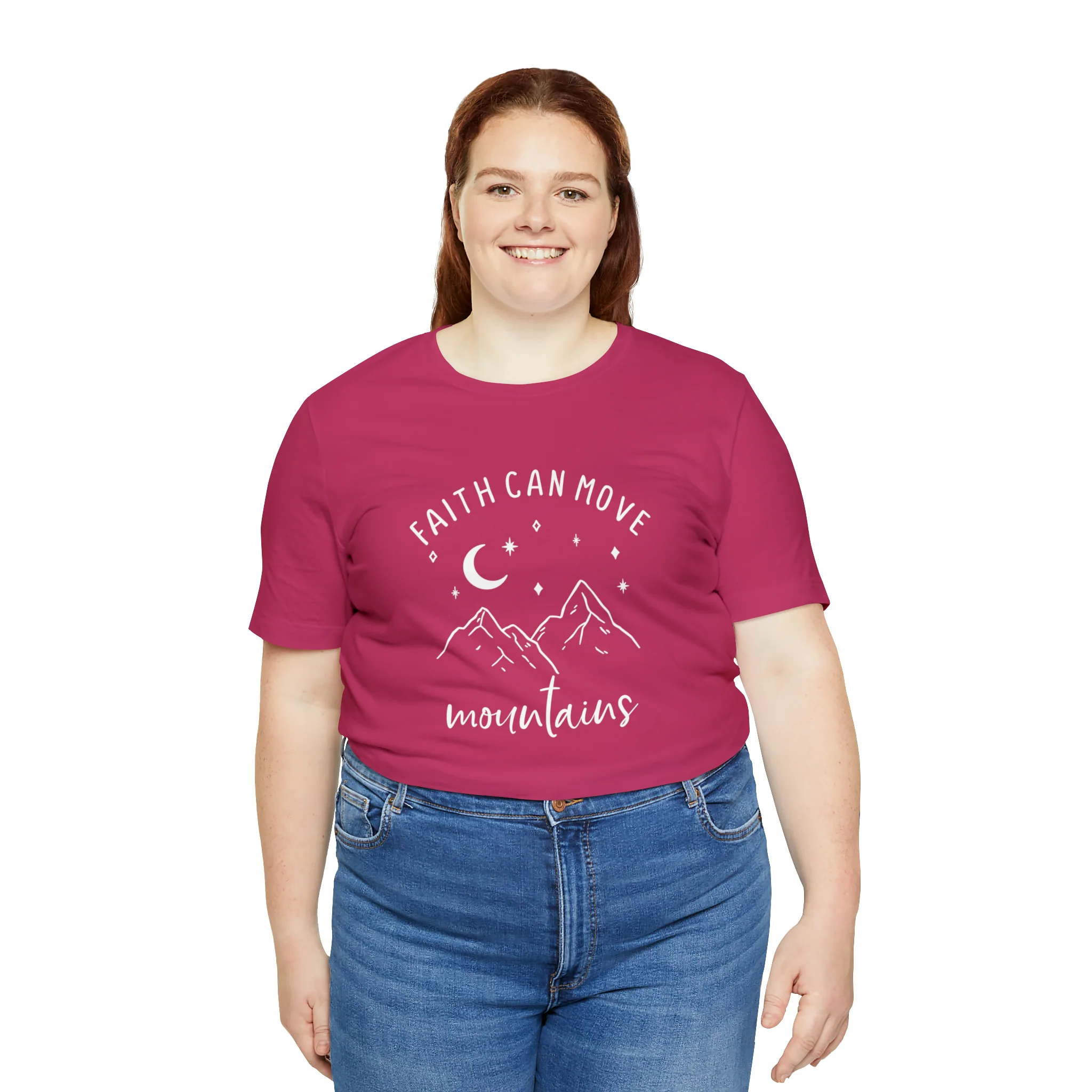 Move Mountains Unisex Jersey Short Sleeve Tee