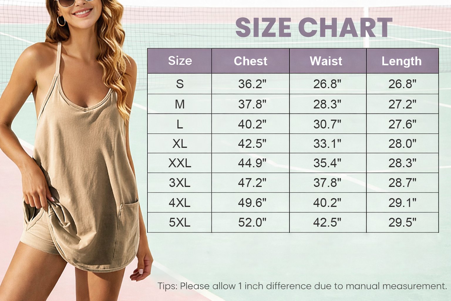 ⚡Mother's Day Sale🔥 Women's Summer Sleeveless Mini Dress with Built-in Shorts