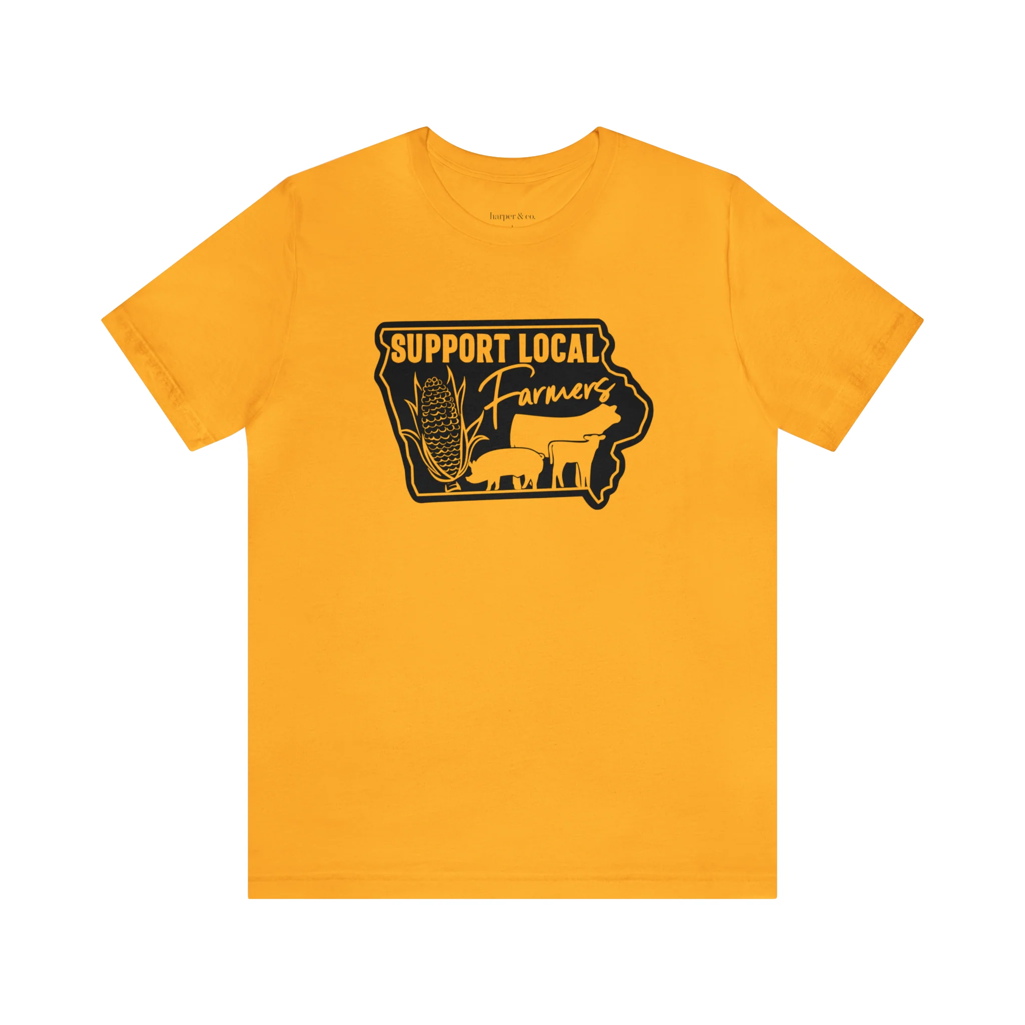 Iowa Farmer Unisex Jersey Short Sleeve Tee