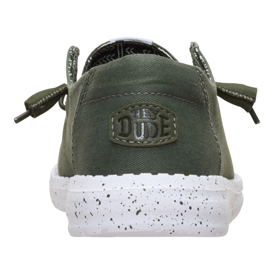 Wendy Stretch Canvas - Deep Green
