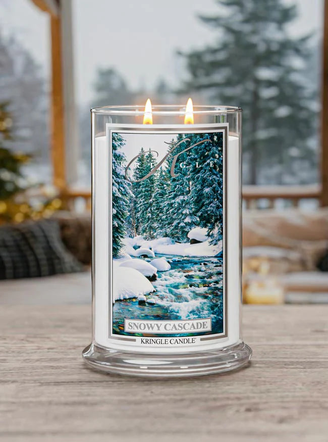 Snowy Cascade Large Jar NEW! | Soy Candle