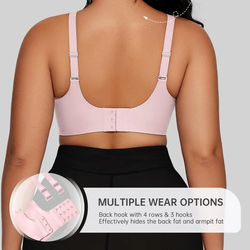 Women Comfortable Push Up Bras Wireless Seamless Full Coverage Bra