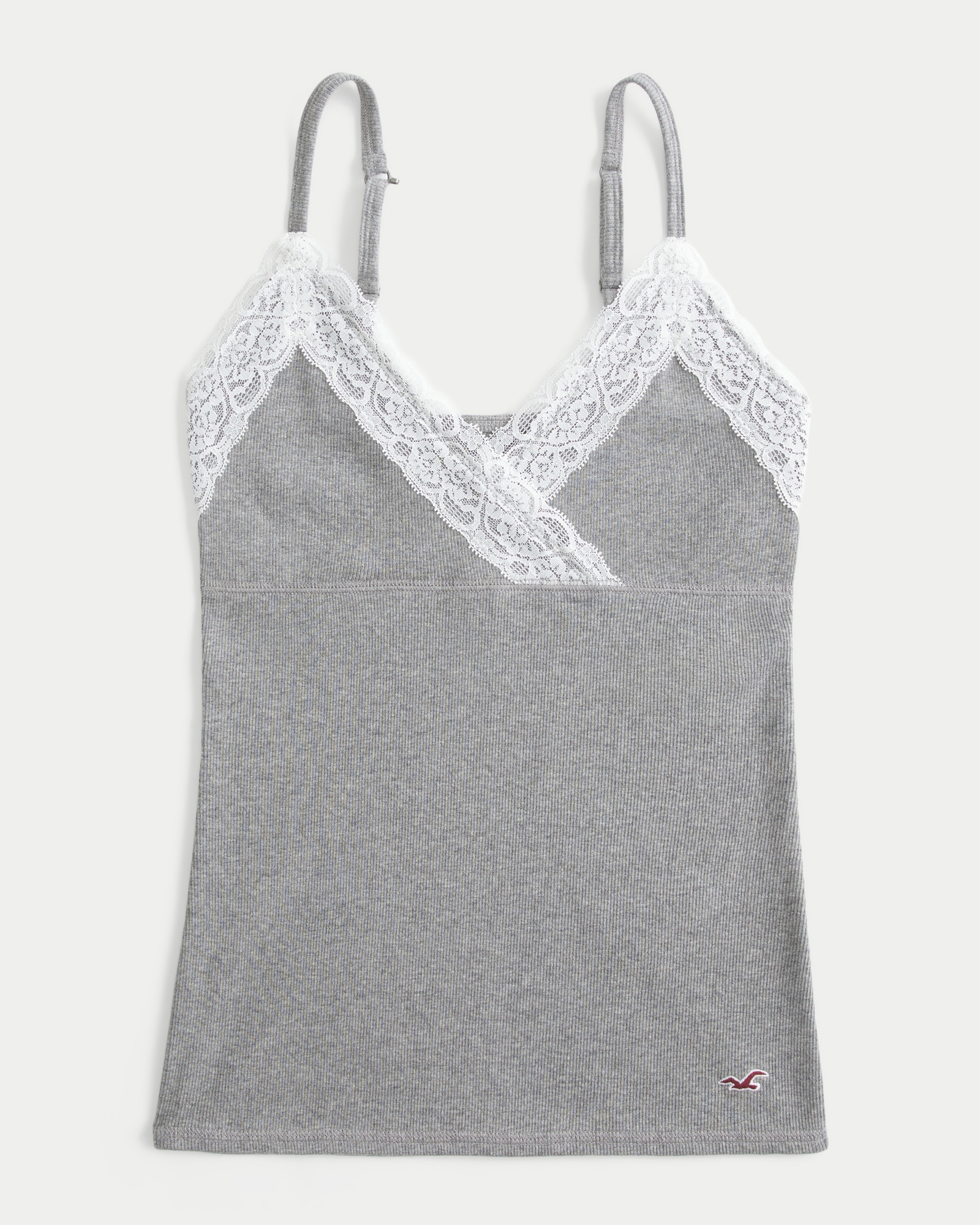 Wrap Lace Trim Layering Cami