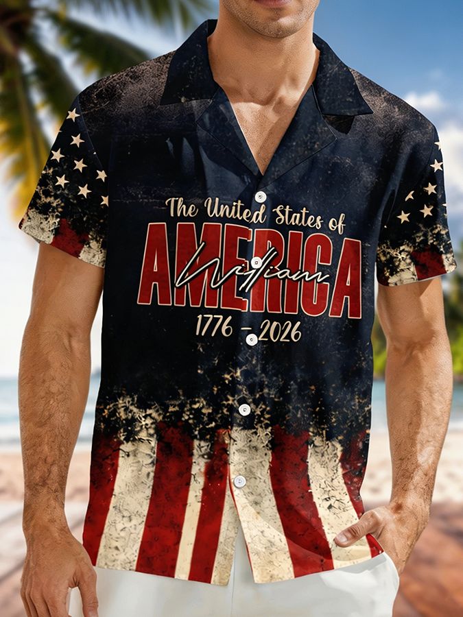 Men's The United States Of America 1776-2026 Shirt