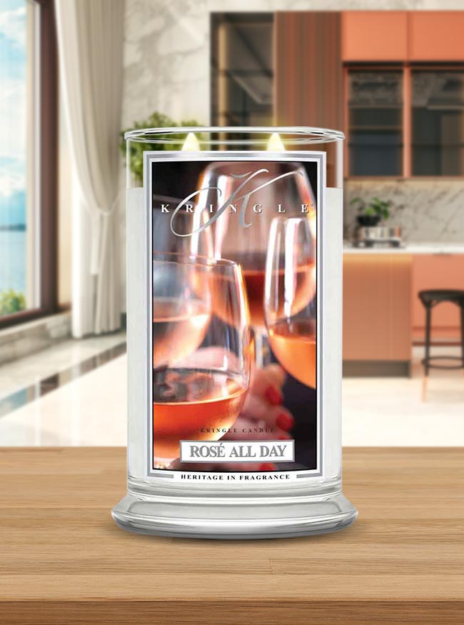 Rosé All Day Large Jar | Soy Candle