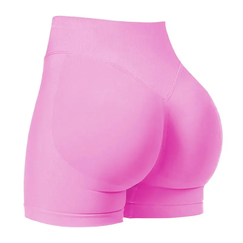 Form-fitting Stretch High-waisted Elastic Shorts
