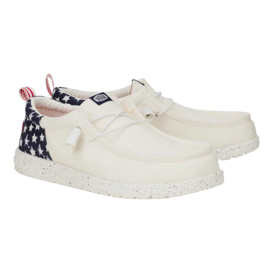 Wally Funk Americana Stars - White/Navy Blazer