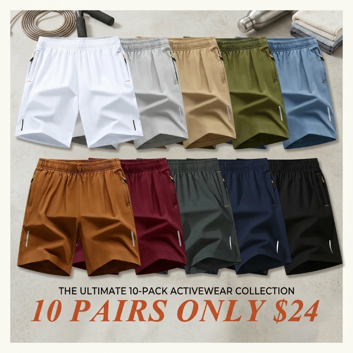 🔥Last Day Promotion!🔥Men's Quick-Dry Athletic Shorts