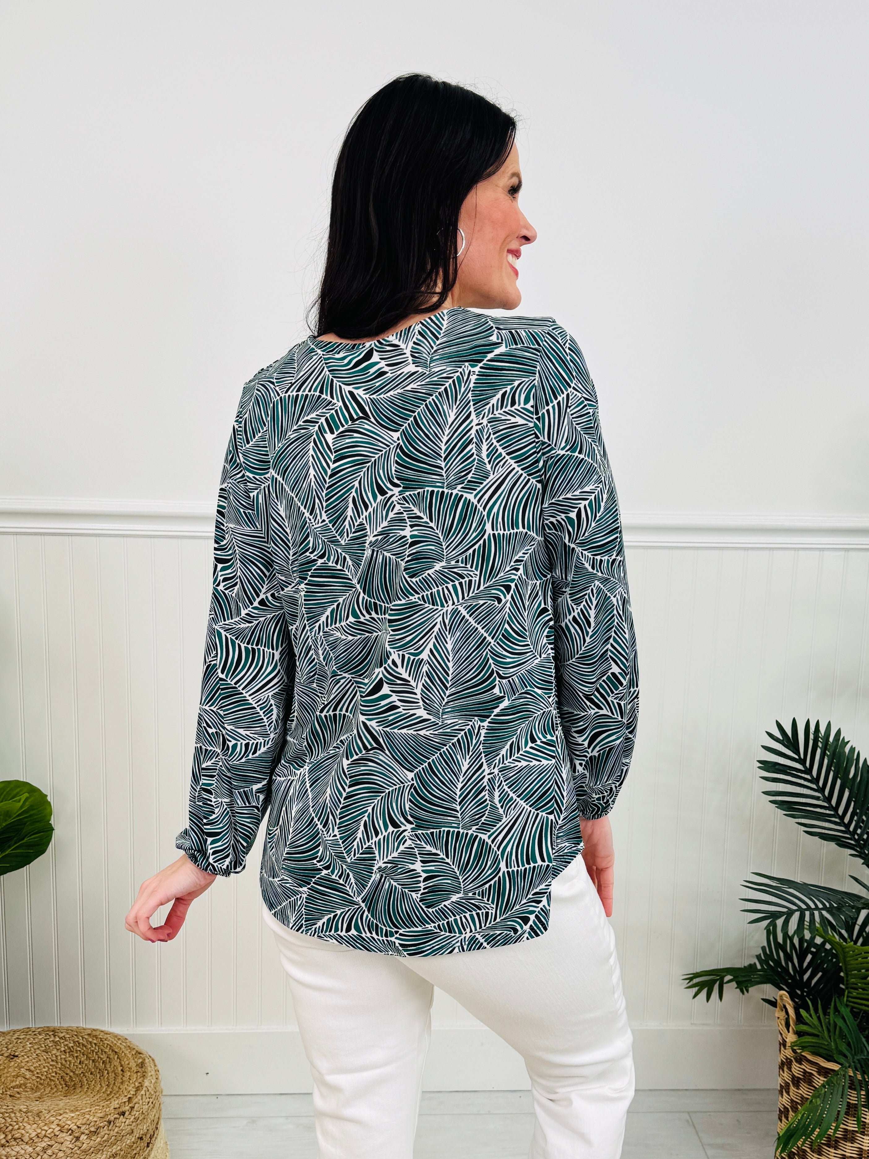 Palm Perfection Top