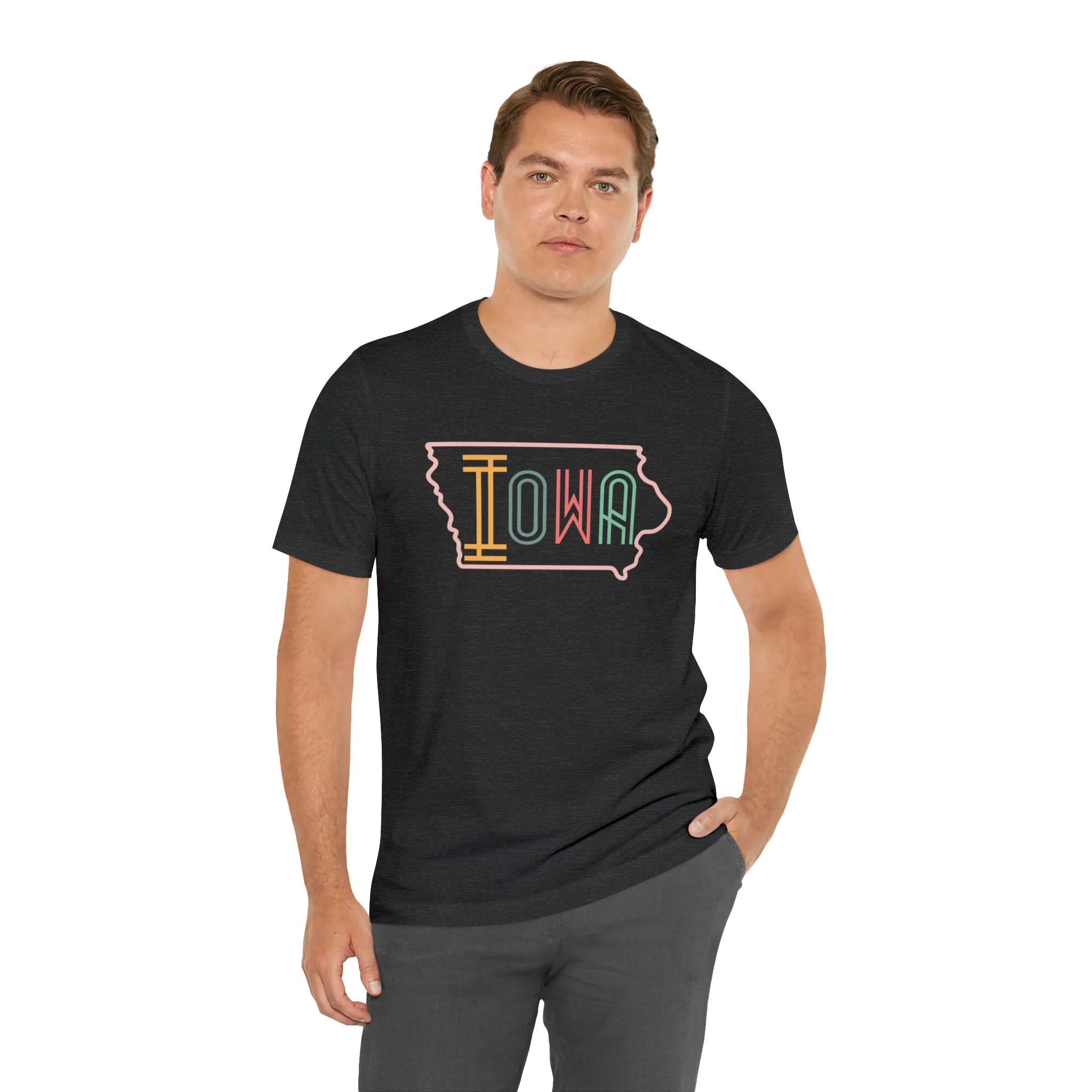 Iowa Light Unisex Jersey Short Sleeve Tee