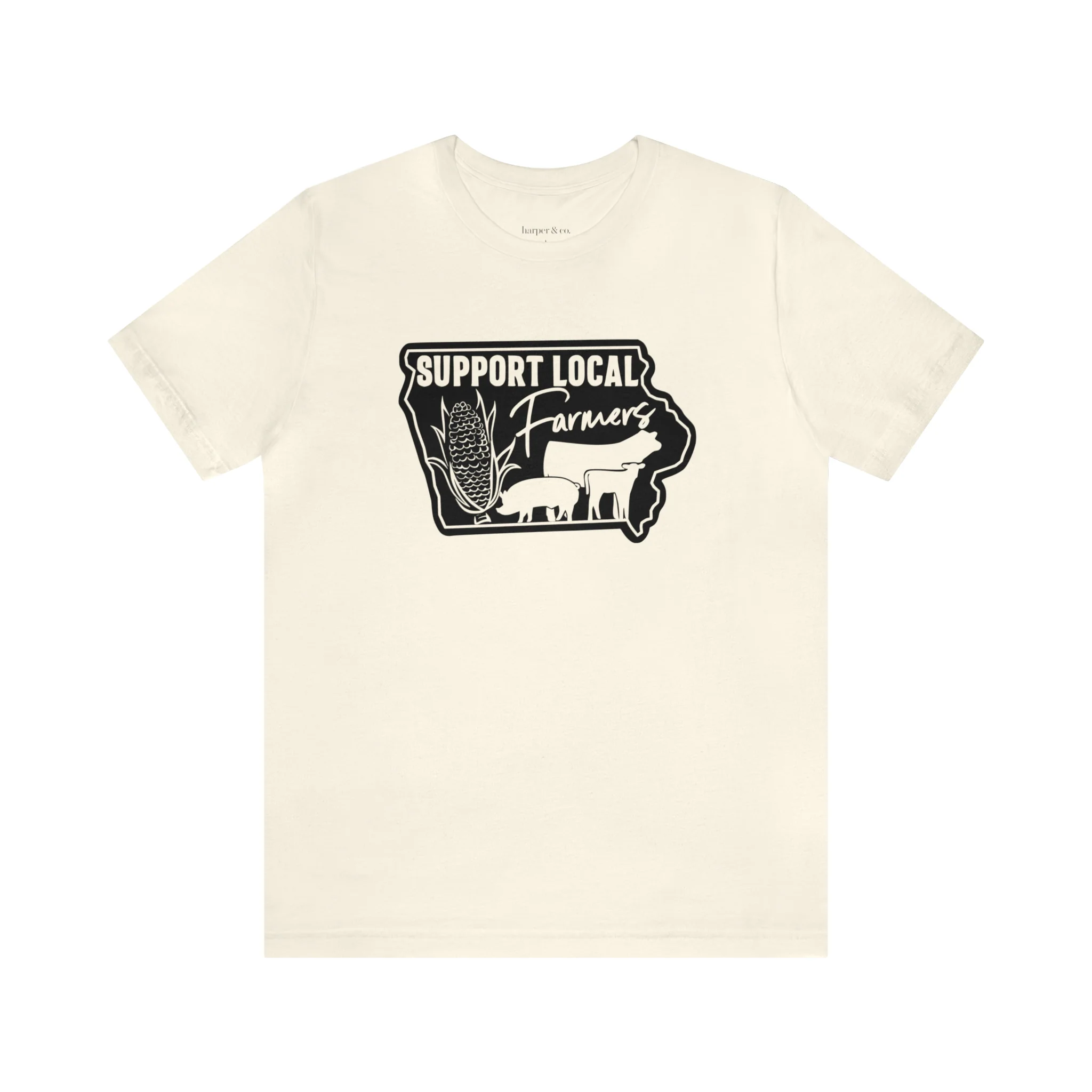 Iowa Farmer Unisex Jersey Short Sleeve Tee