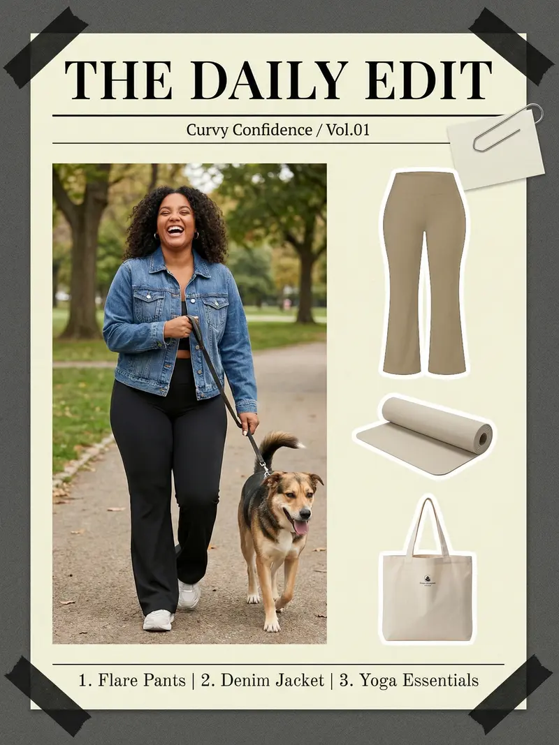 Women's wide-leg suit pants (elastic waist design)