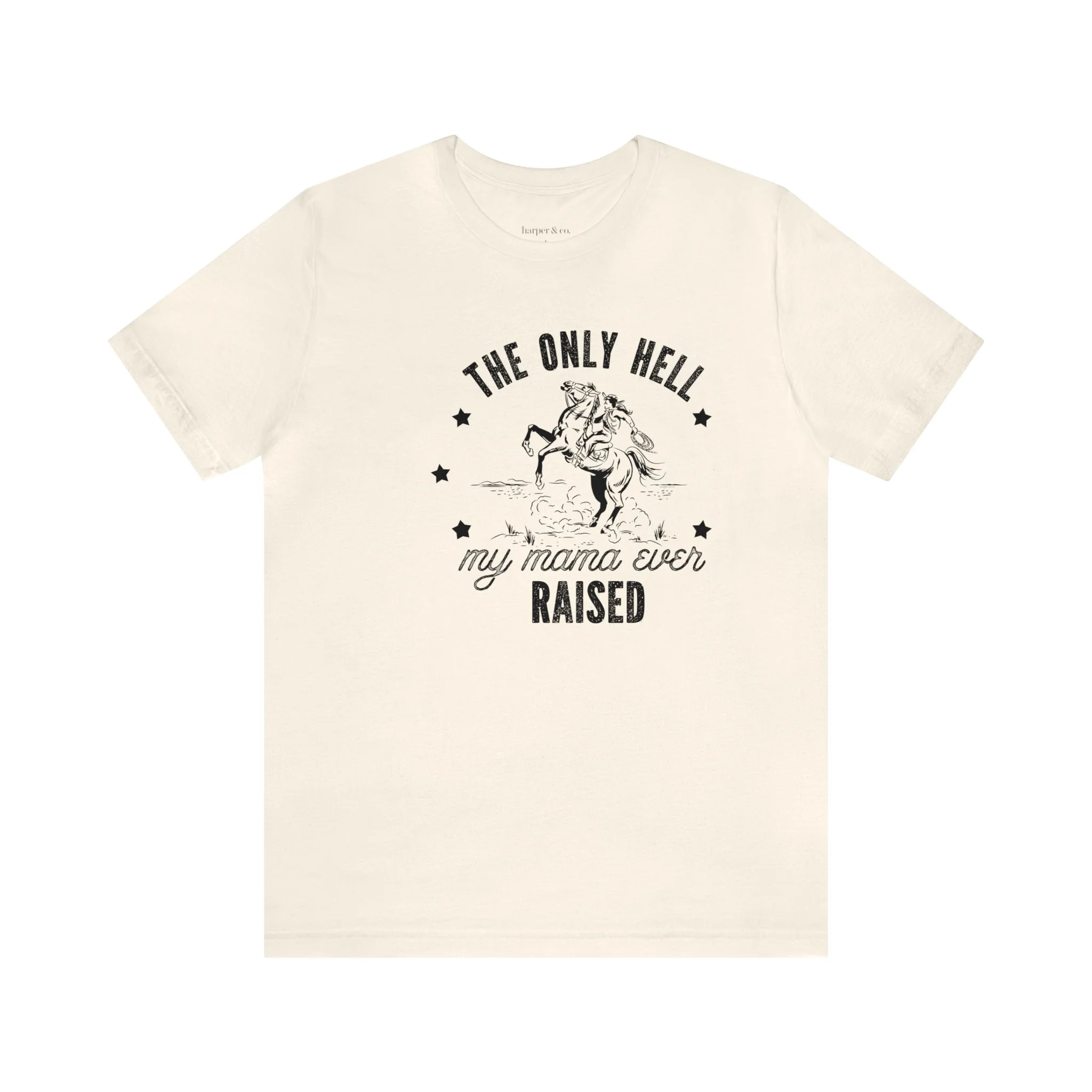Mama Raised Hell Bella Canvas Unisex Jersey Tank