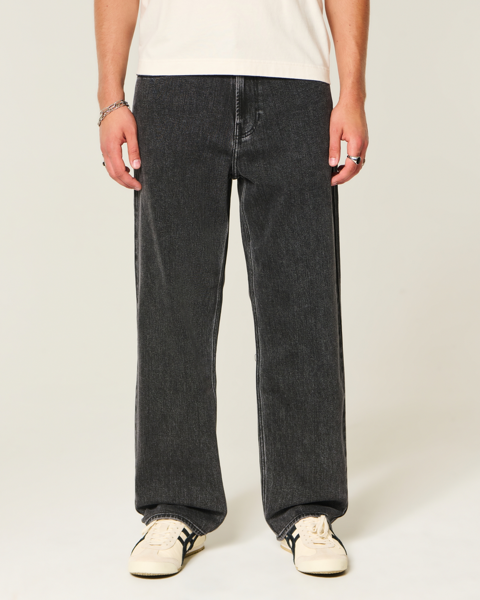 Light Wash Baggy Jeans