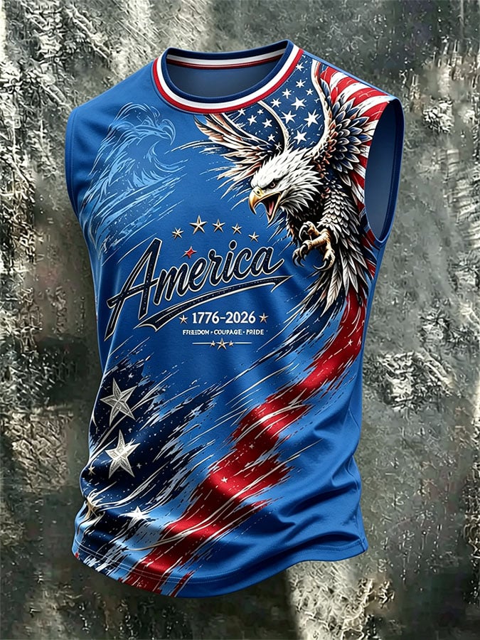 Men'S Casual Printed Vest
