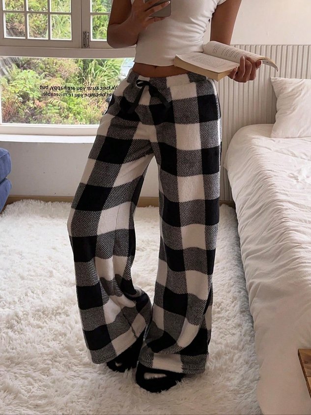 Loose Simple Leopard Pants