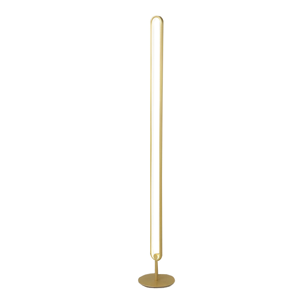 Minimalist Round Rectangular LED Nordic Floor Lamp Standing Light