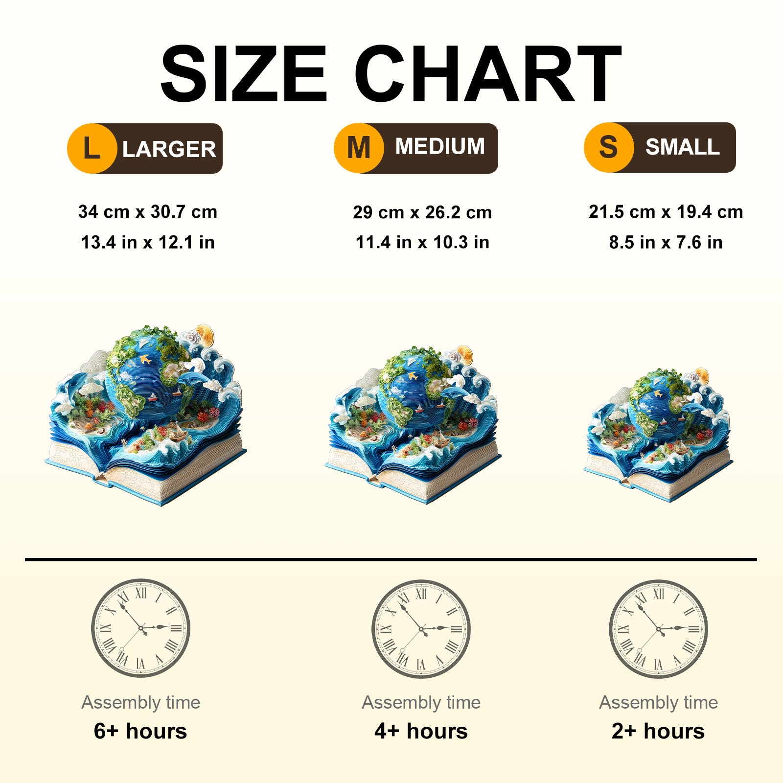 Ocean and Earth Wooden Jigsaw Puzzle