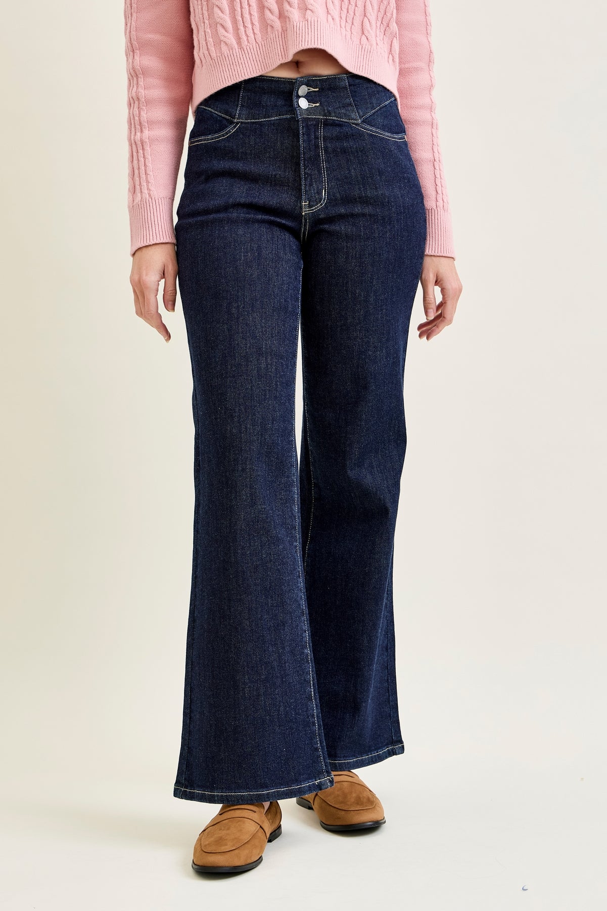 Eliana Rinse Geometric Wide Leg