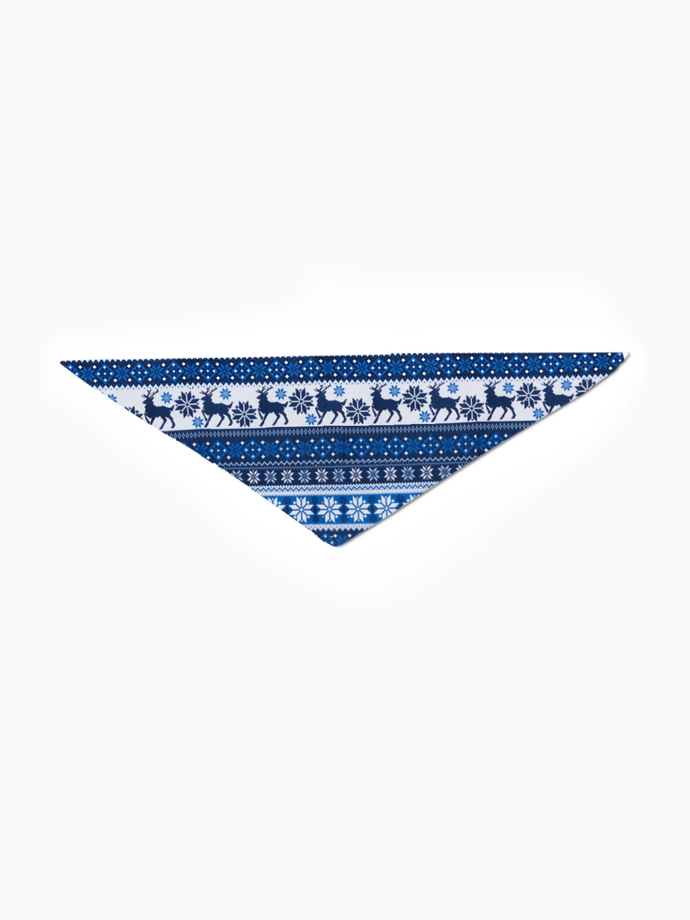 Mosaic Family Matching Letter Top Reindeer Pants Christmas Pajamas Sets with Christmas Socks Deep Blue