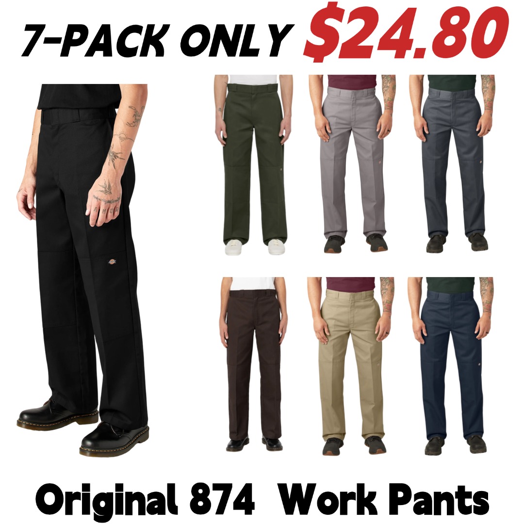 The Original 874 Timeless Straight-Leg Heritage SPECIAL BUNDLE:7 PAIRS FOR $24.80