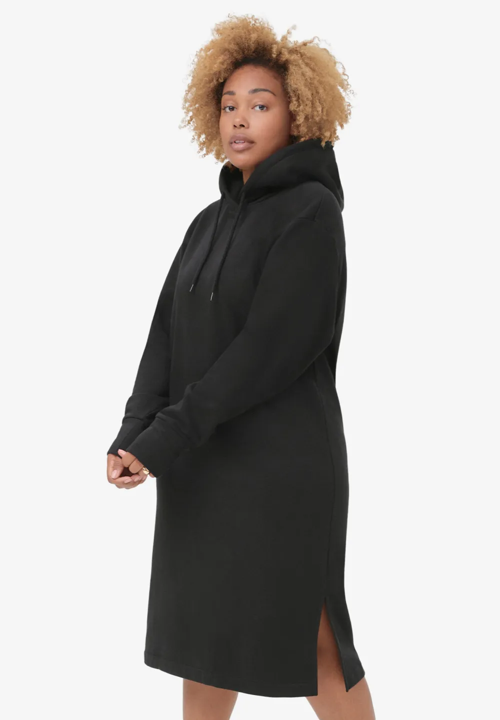 Hooded Sweatshirt Dress