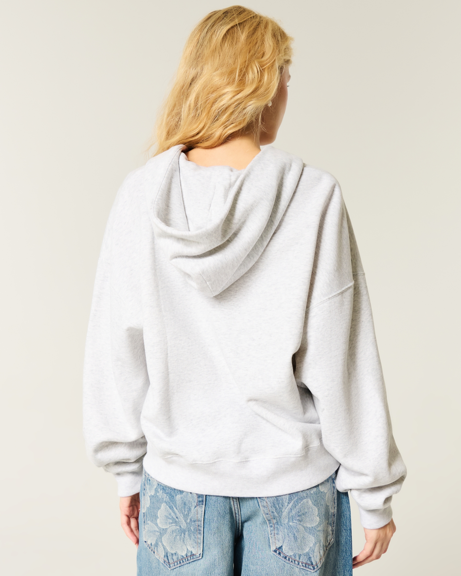 Oversized Zip-Up Hoodie