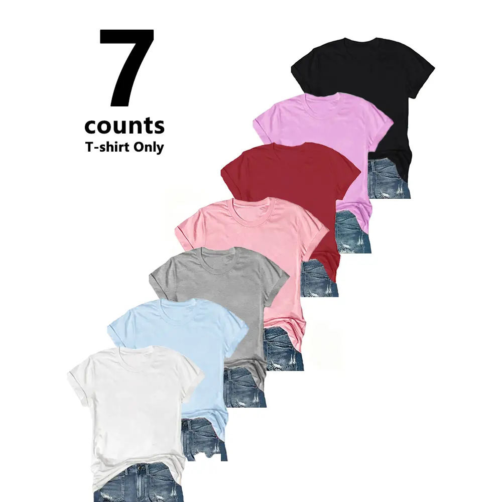 Women's Short Sleeve T-Shirts Multipack - Casual Tee Tops