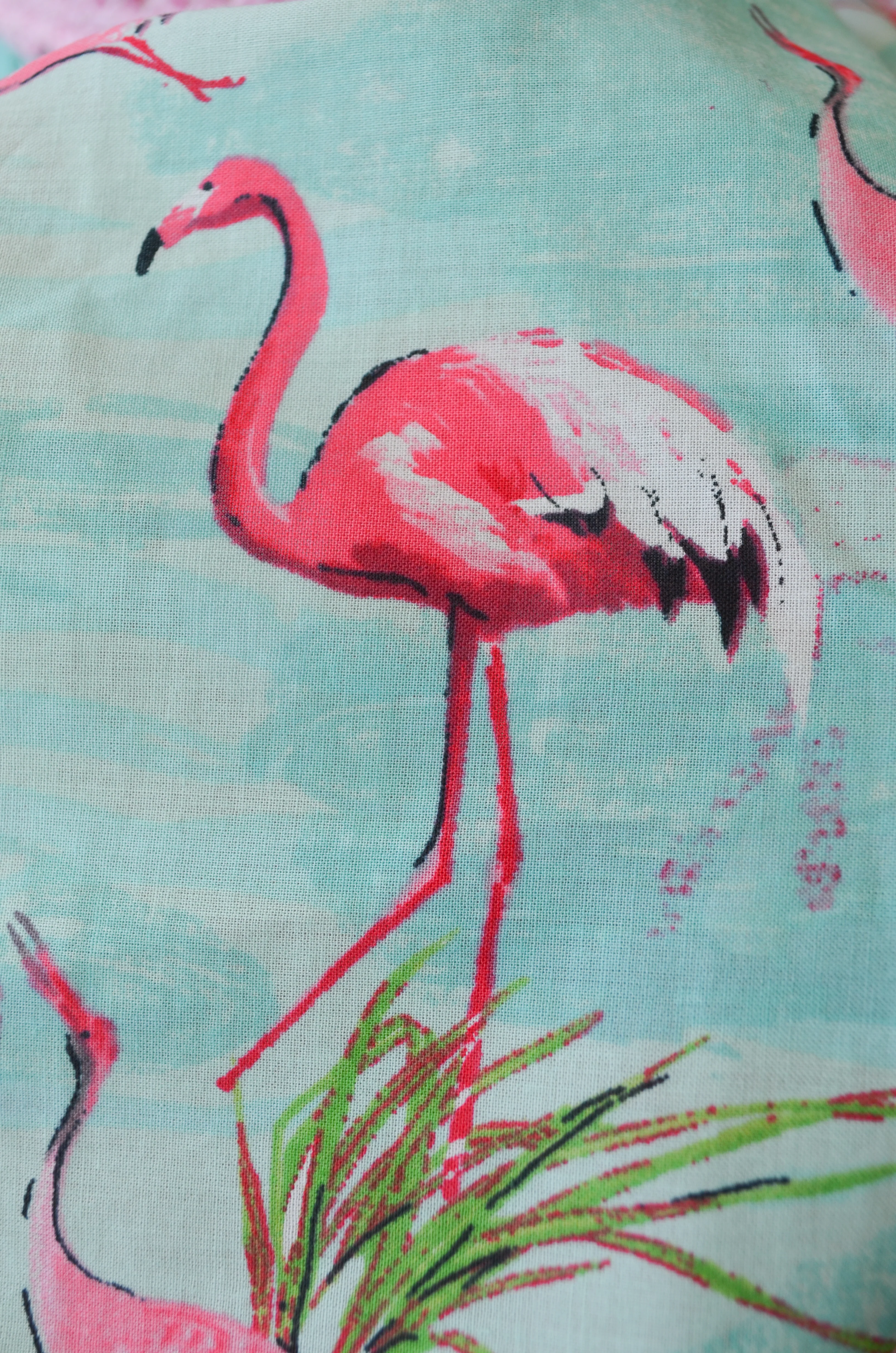 Candy Pink Flamingo Dress