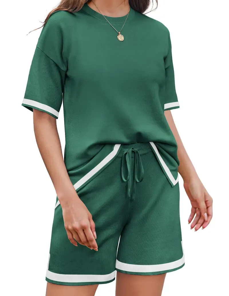 Women's Summer Knit Pajama Set