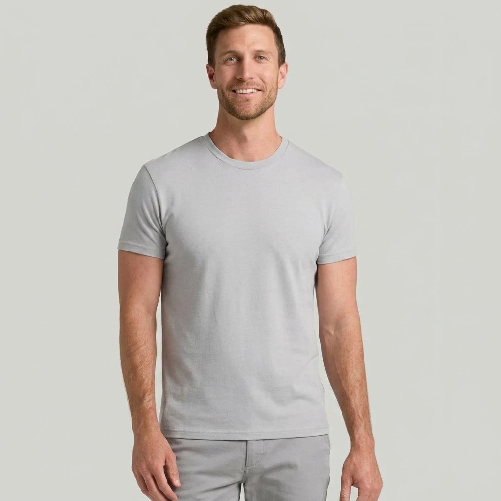 Men's 5-Pack Premium Crew Neck T-Shirts – Everyday Essential | 5 for $19.99