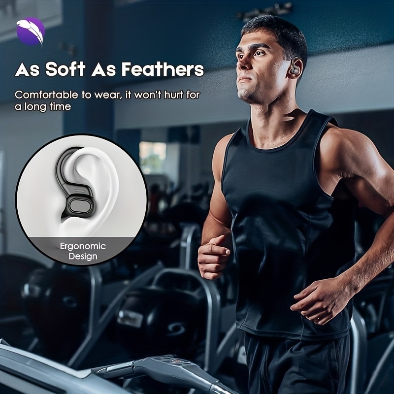 True Wireless Earbuds Sport Earhook Headset