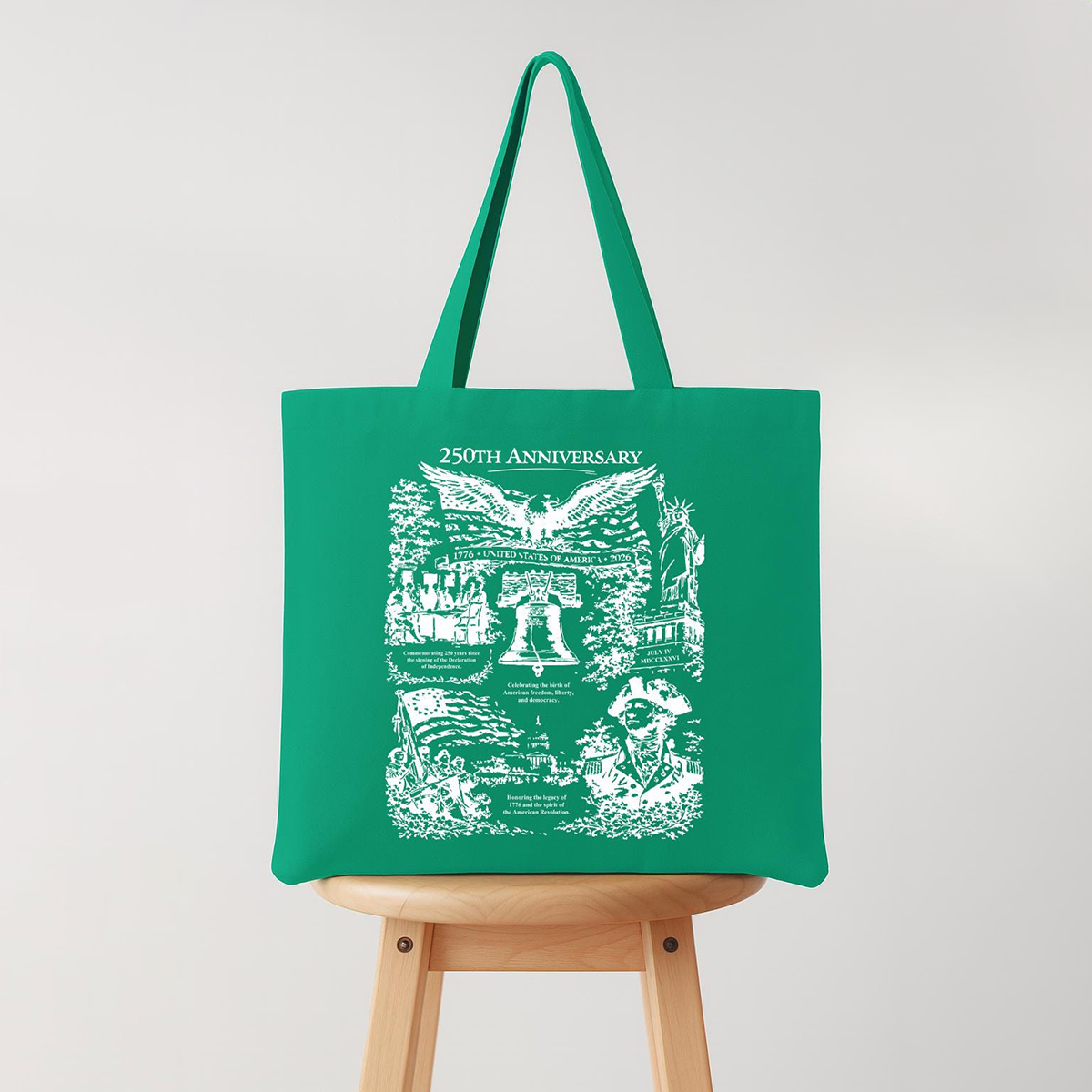 America 250th Anniversary Tote Bag