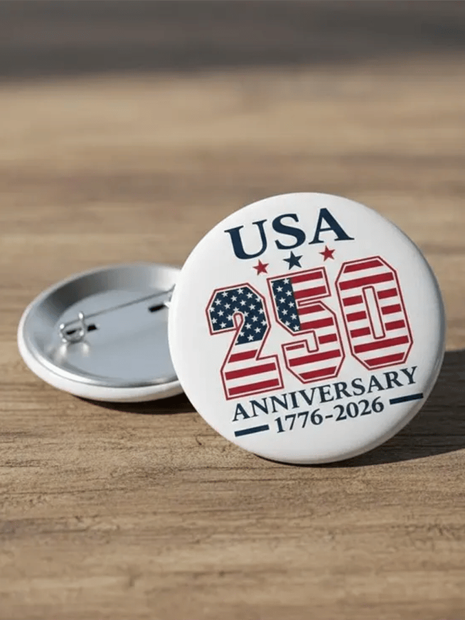 American 250th Anniversary Brooch