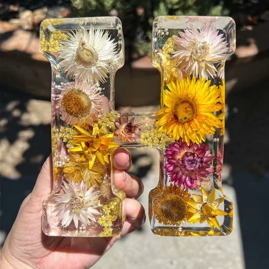 Handmade Floral Night Light From A to Z