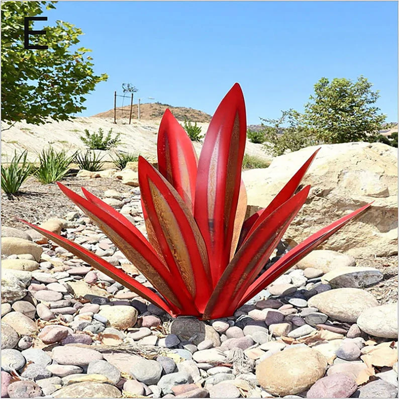 Anti rust Metal Tequila Agave Plant