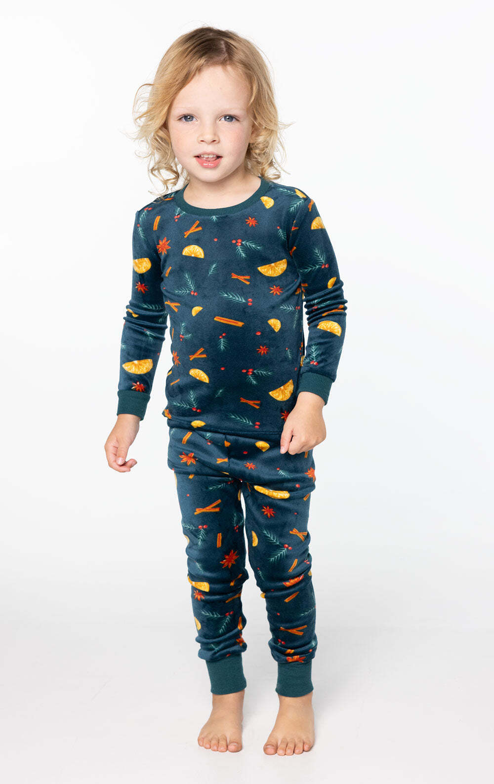 Holiday Garland Matching Family Pajamas