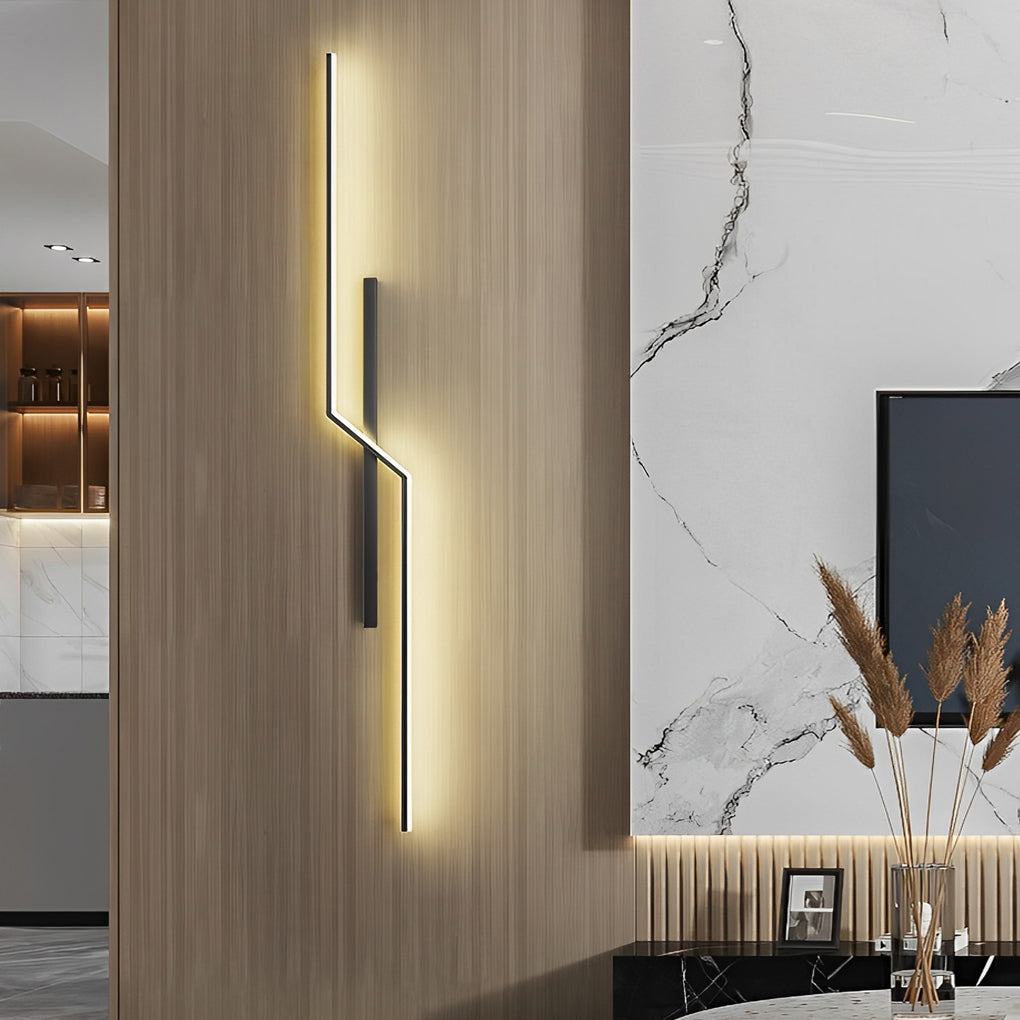 Lines Creative LED Modern Minimalist Wall Lamp Decorative Wall Sconces Lighting