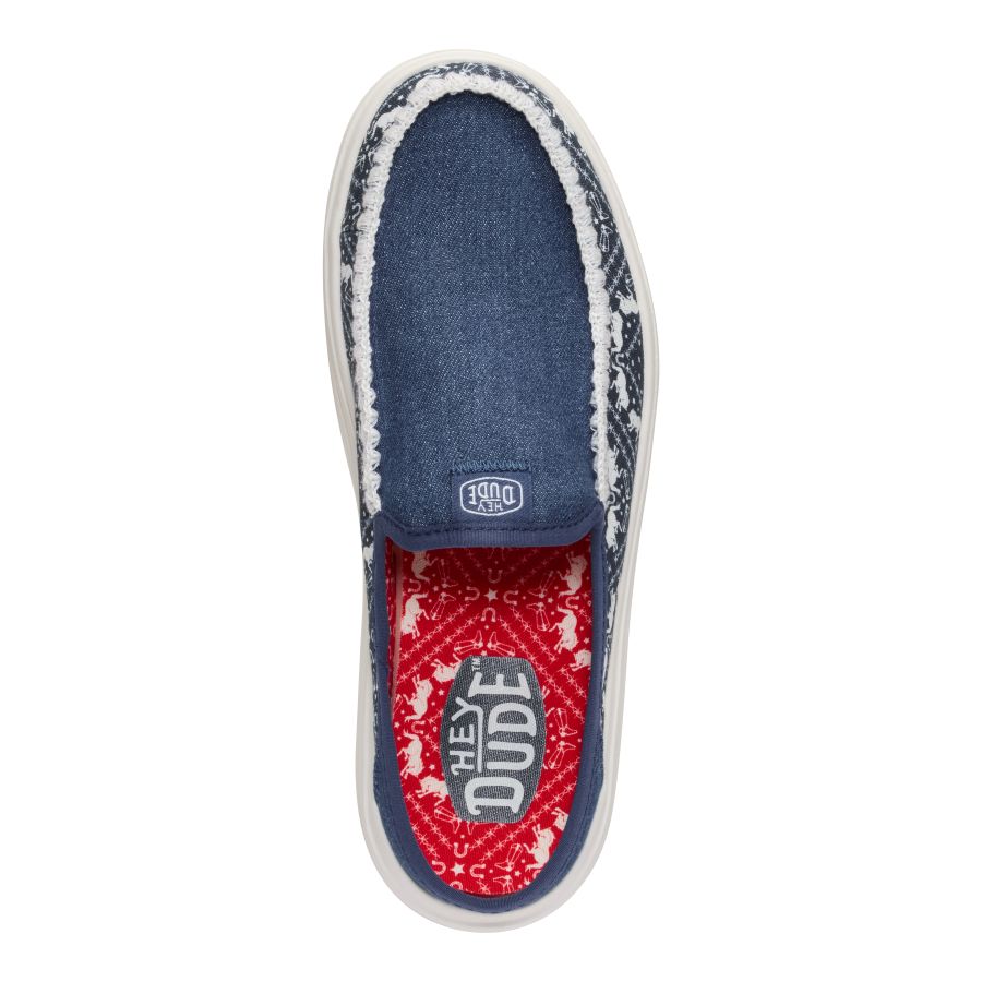 Austin Lift Denim Bandana - Blue Denim