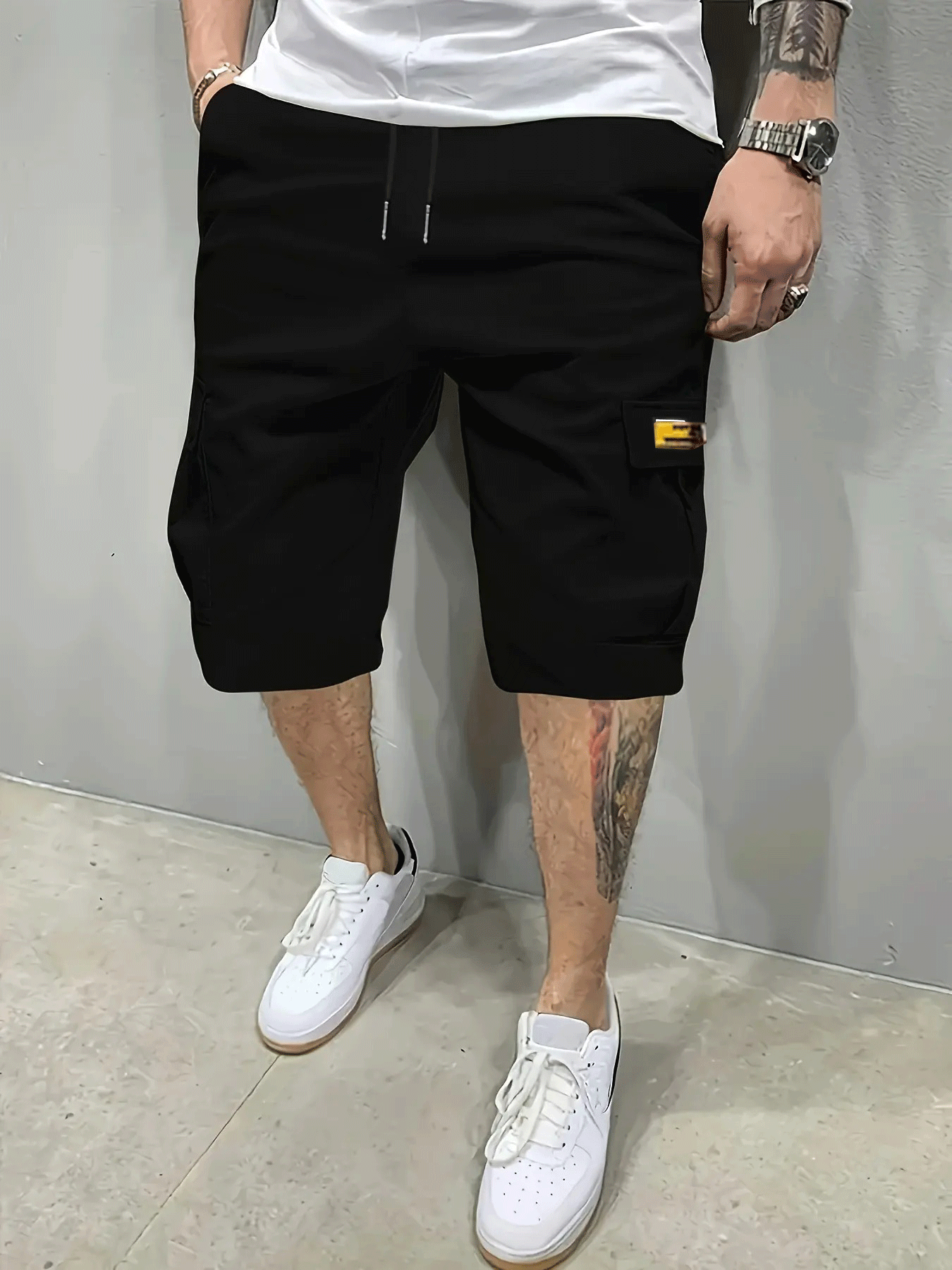 Men's Casual Summer Shorts – Slanted Pocket Everyday Comfort