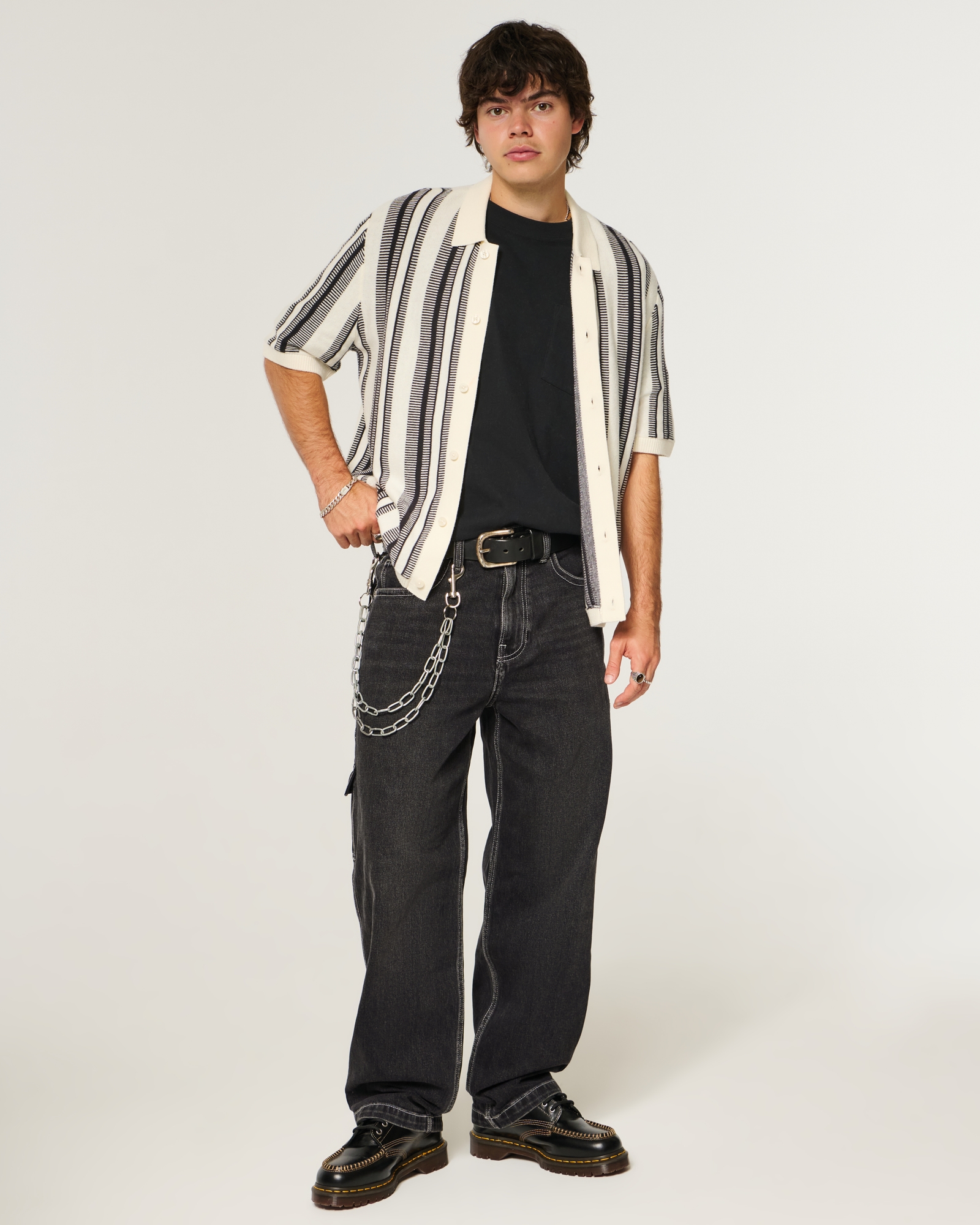 Grey Baggy Jeans