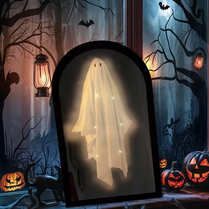 2026 Halloween Hologram Ghost Mirror