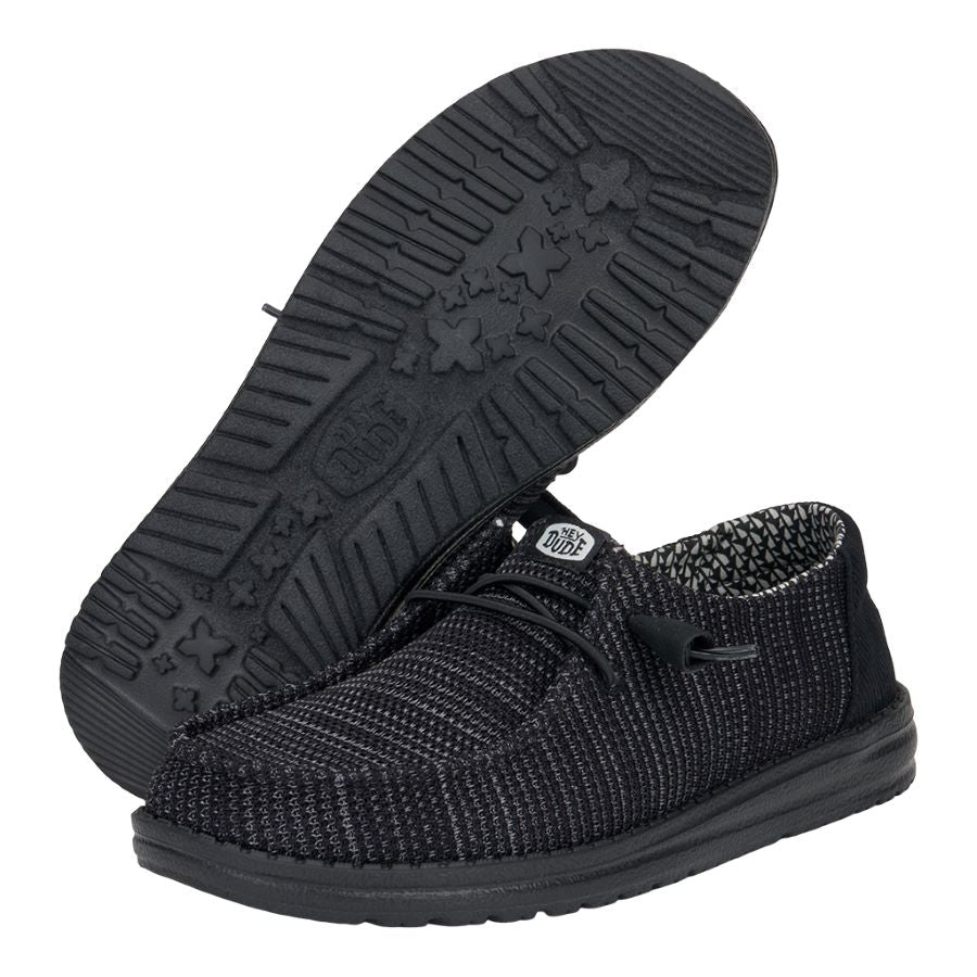 Wendy Stretch Sox - Black/Black