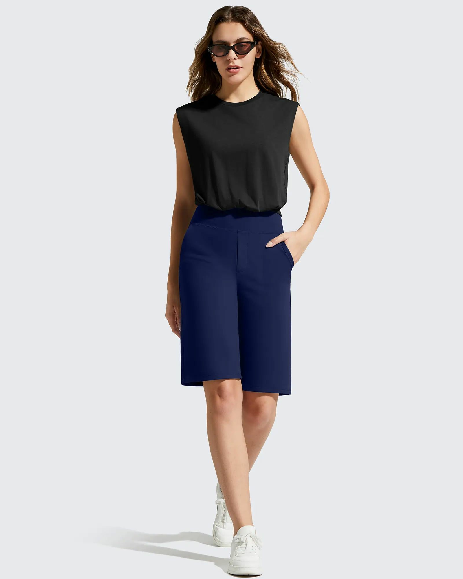 Women's Bermuda Shorts with Pockets 10