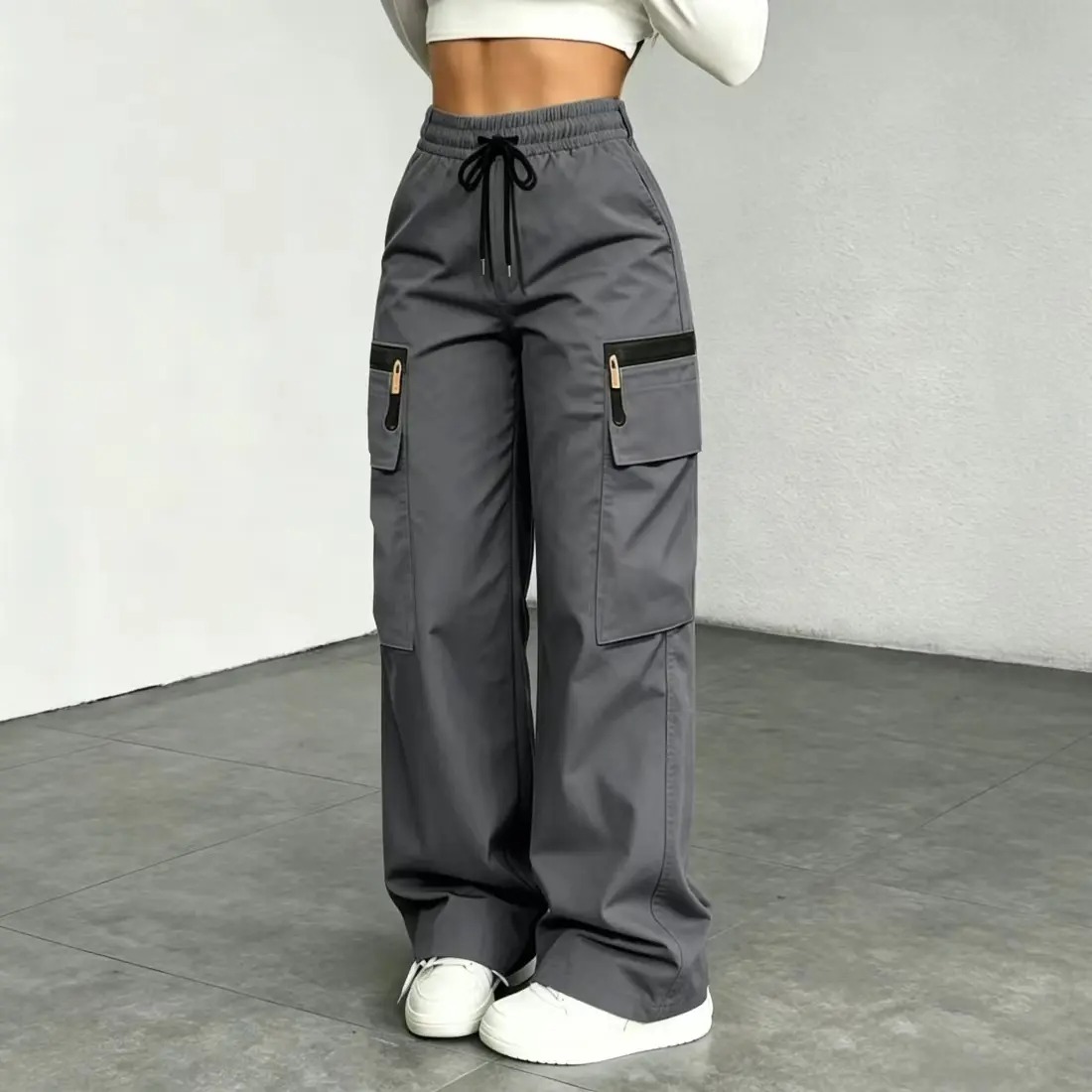🔥LAST DAY SALE 90% OFF💕Women’s lightweight loose cargo pants with multiple pockets