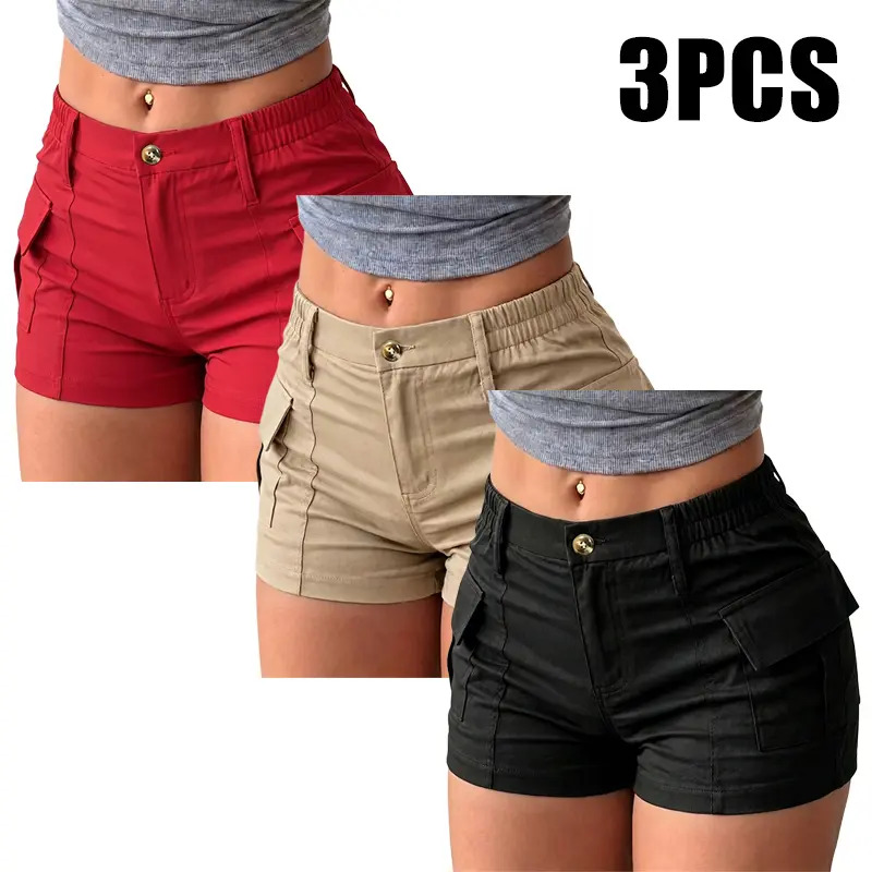 New Women's Summer Cargo Shorts