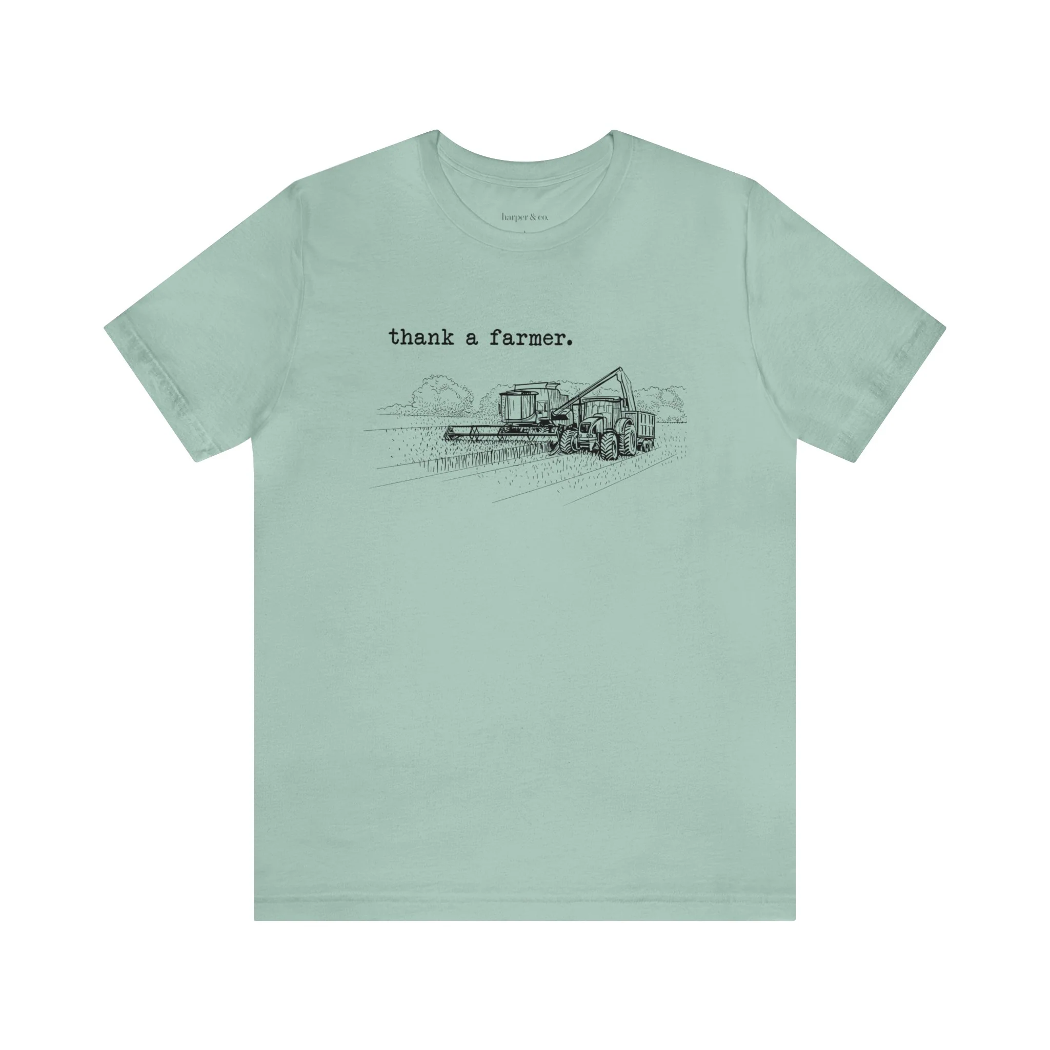 Thank a Farmer Unisex Jersey Short Sleeve Tee