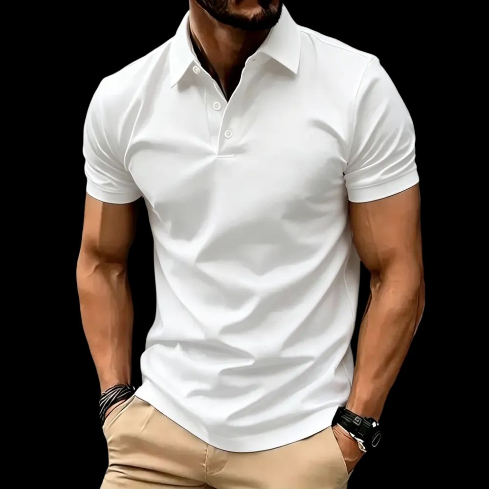 Men's Casual Business Polo Shirt