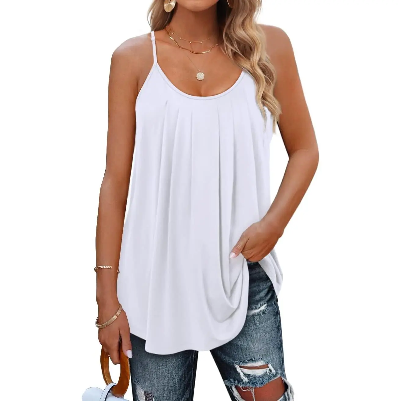 Summer SwimWeek Tank Tops for Women Vacation Outfits 2026 Fashion Trendy Clothes