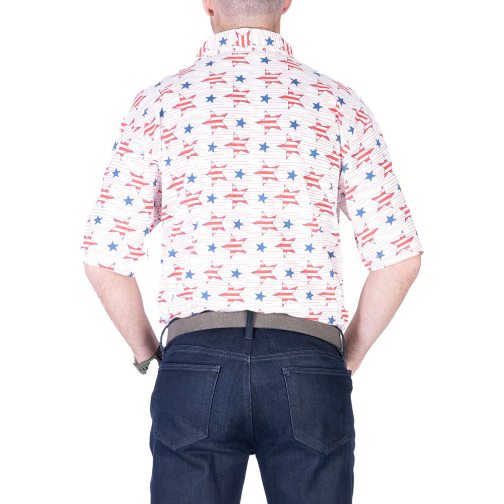 Star-Spangled Elegance Polo